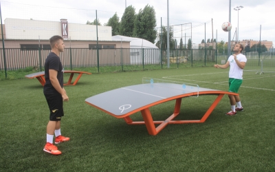 Teqball asztalok az ETO-nál
