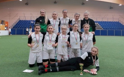 Tornagyőztesek az U14-es lányok 