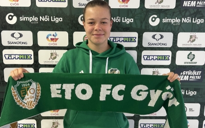Újabb válogatott játékos az ETO-ban!