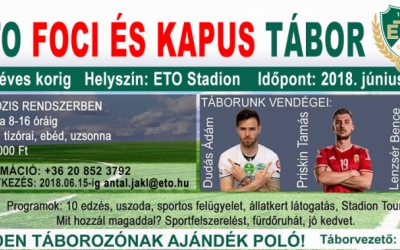 Újra ETO Foci tábor!