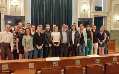 Városházi fogadás női csapatunk tiszteletére 