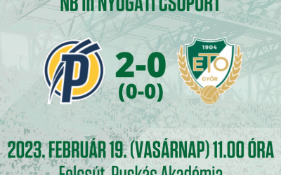 Vereség a Puskás otthonában